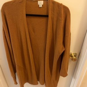 A New Day Camel Longline Cardigan XL
